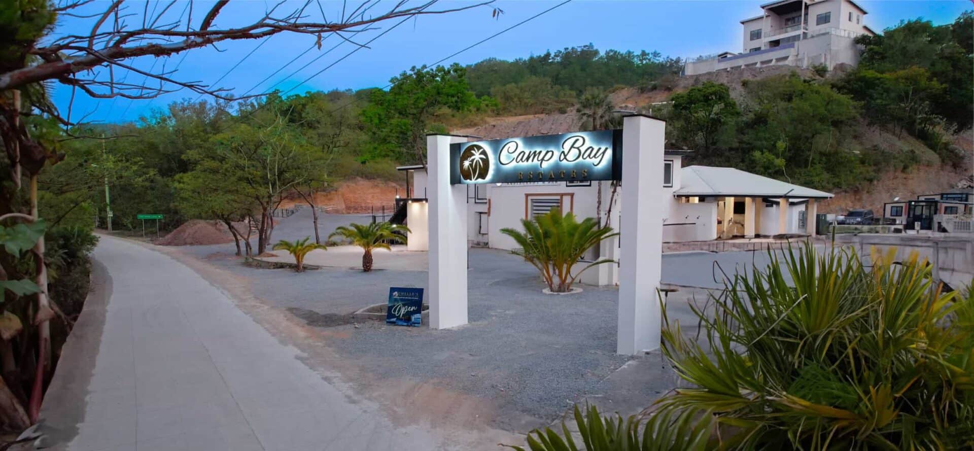 Camp bay estates entrance