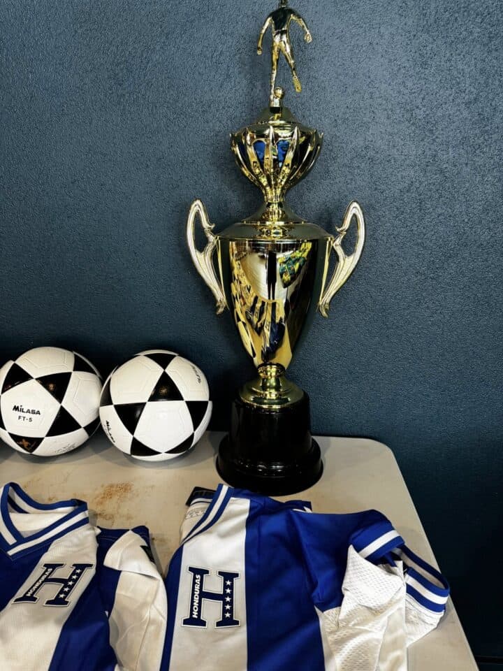 Soccer trophy