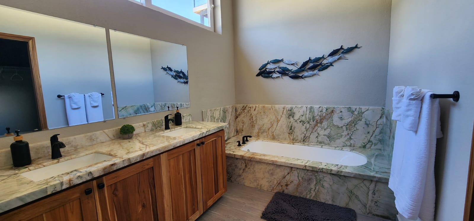 Master bathroom